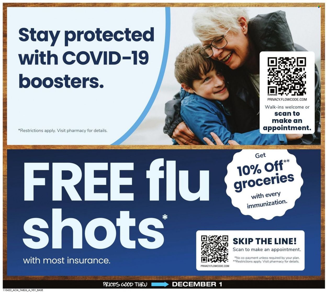 ACME (DE, NJ, NY, PA) Weekly Ad Flyer Specials November 4 to December 1, 2022