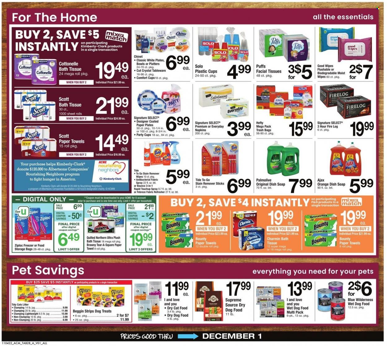 ACME (DE, NJ, NY, PA) Weekly Ad Flyer Specials November 4 to December 1, 2022