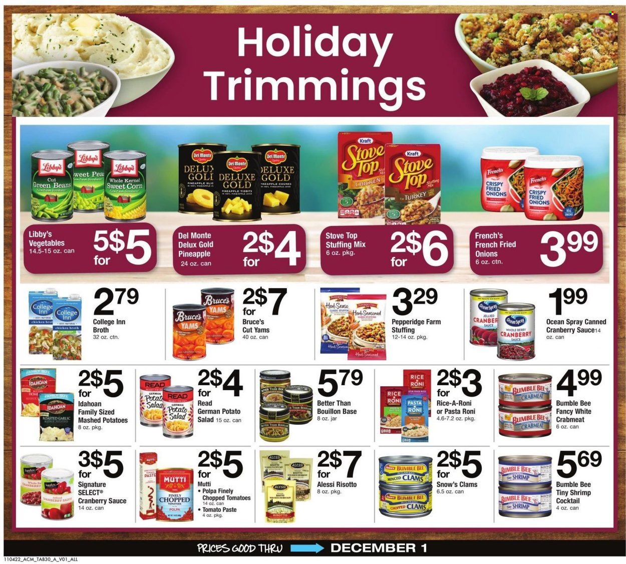ACME (DE, NJ, NY, PA) Weekly Ad Flyer Specials November 4 to December 1, 2022