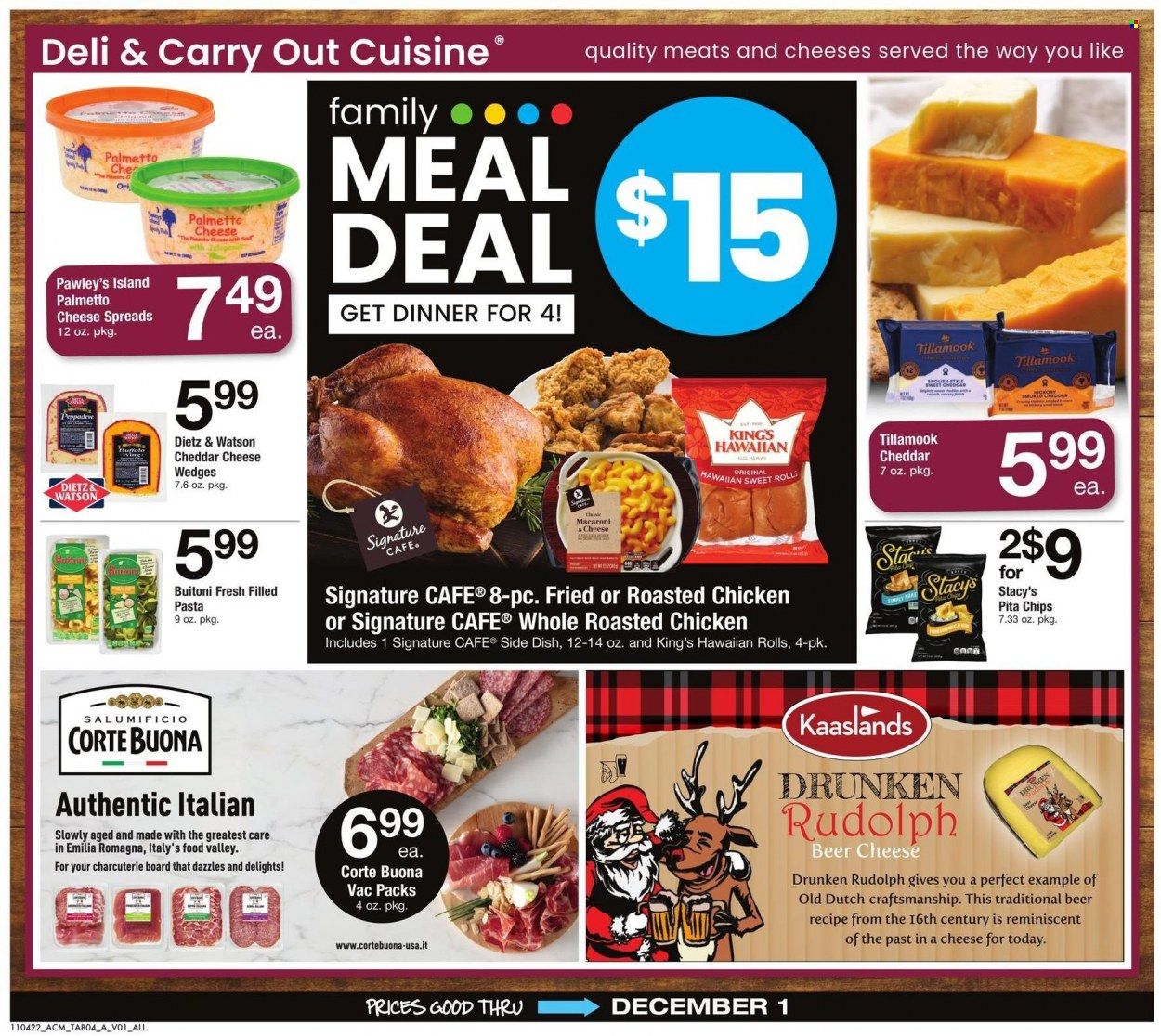 ACME (DE, NJ, NY, PA) Weekly Ad Flyer Specials November 4 to December 1, 2022