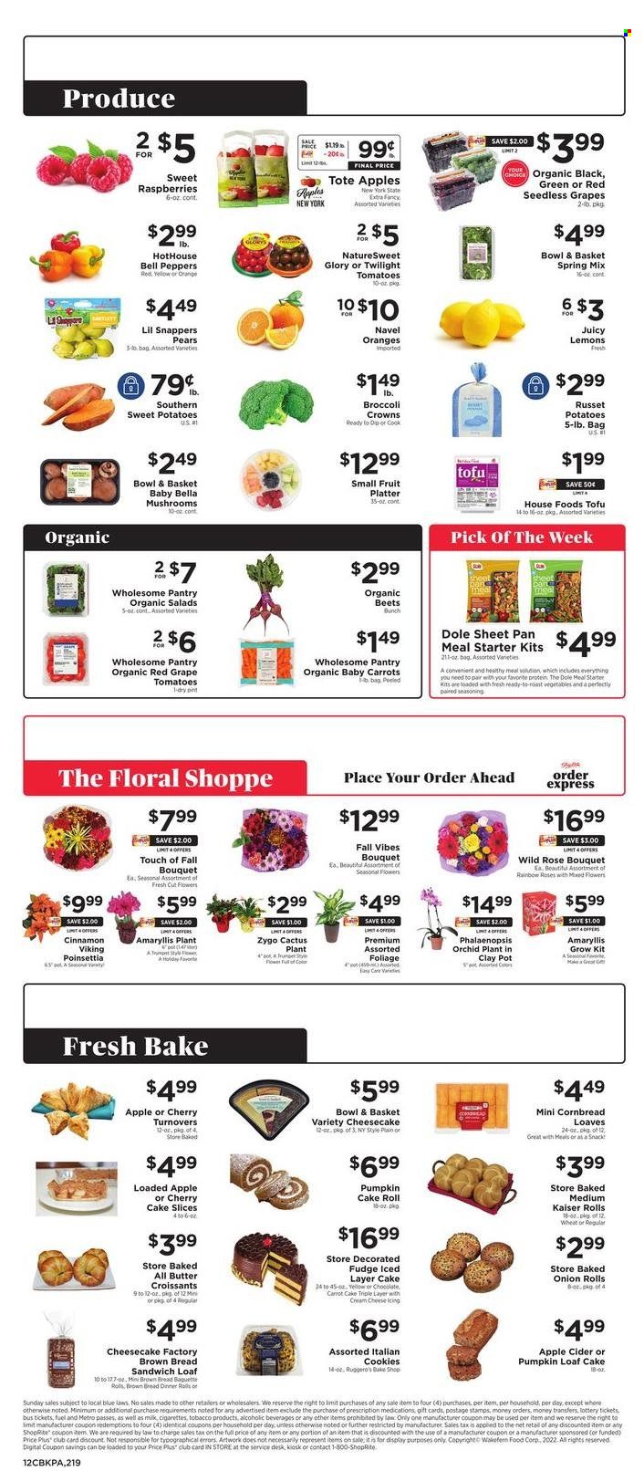 ShopRite (CT, DE, MD, NJ, NY, PA) Weekly Ad Flyer Specials November 6 to November 12, 2022