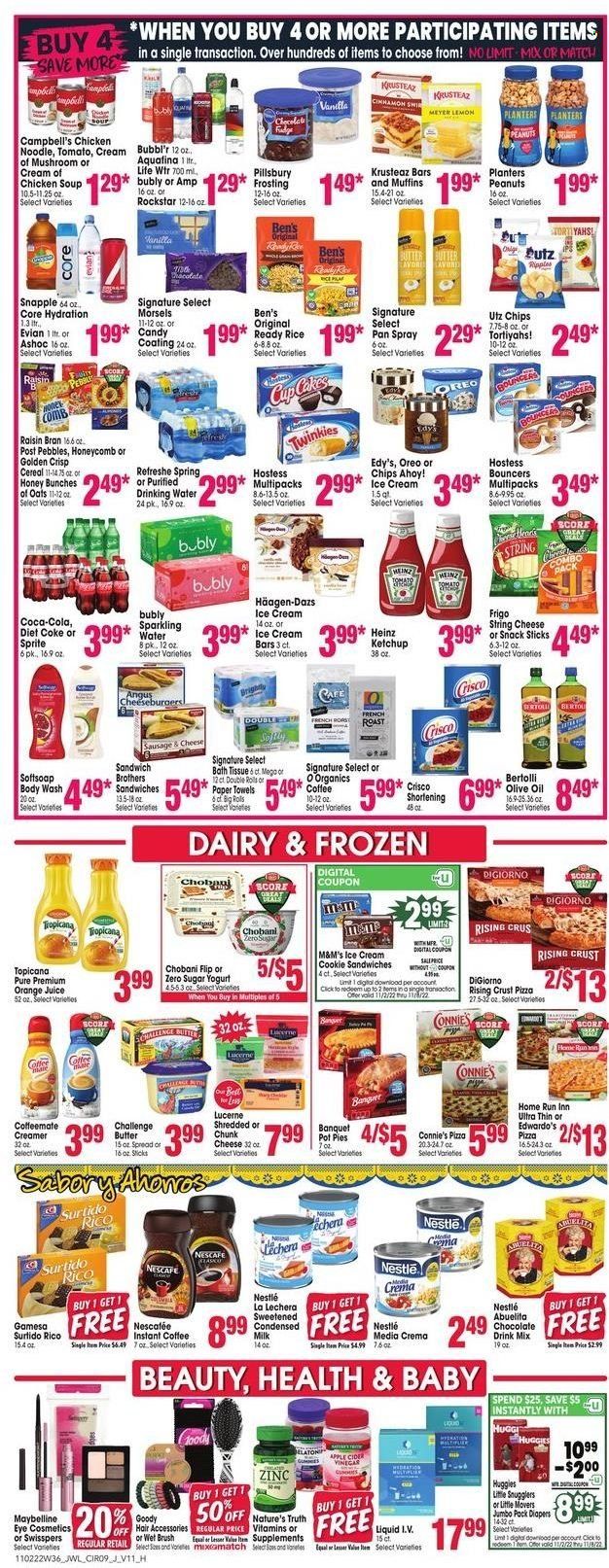 Jewel Osco (IL) Weekly Ad Flyer Specials November 2 to November 8, 2022