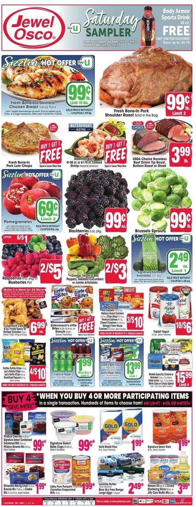 Jewel Osco (IA) Weekly Ad Flyer Specials November 2 to November 8, 2022