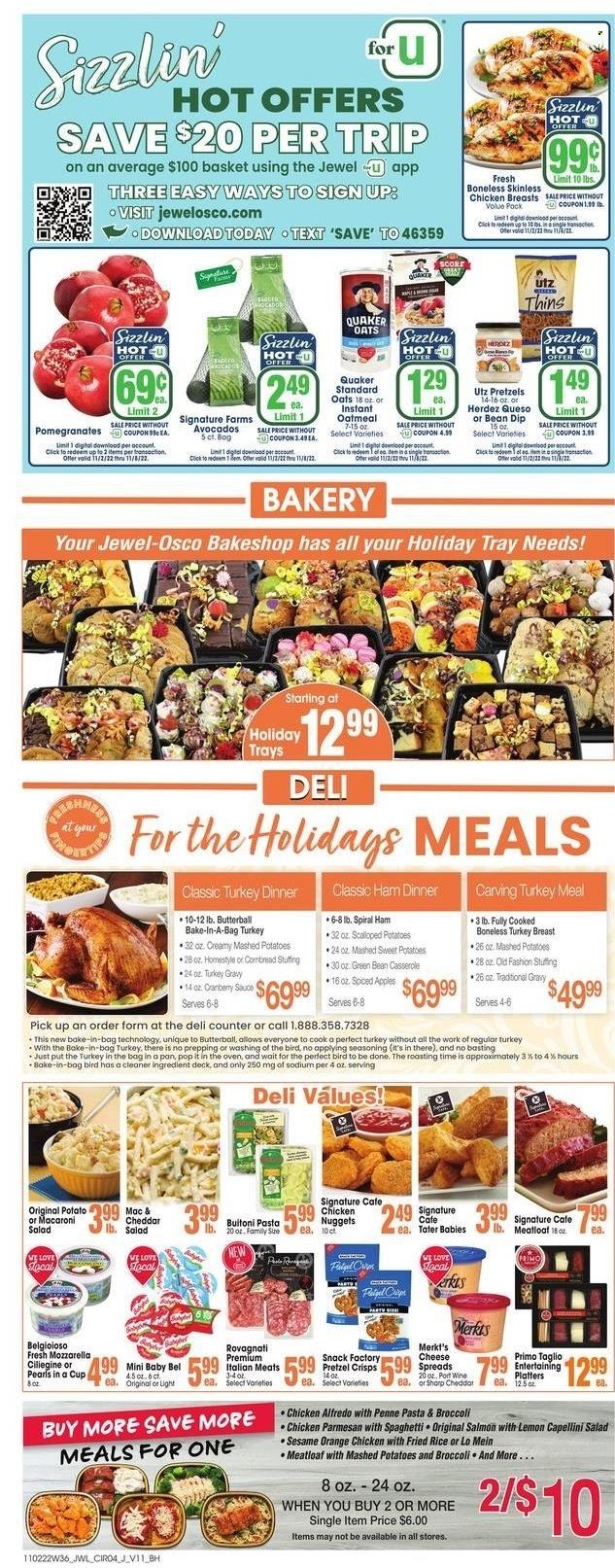 Jewel Osco (IN) Weekly Ad Flyer Specials November 2 to November 8, 2022