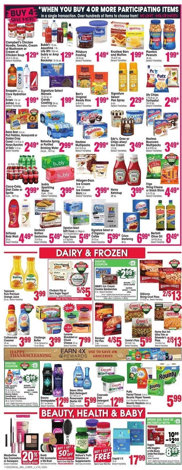 Jewel Osco (IN) Weekly Ad Flyer Specials November 2 to November 8, 2022