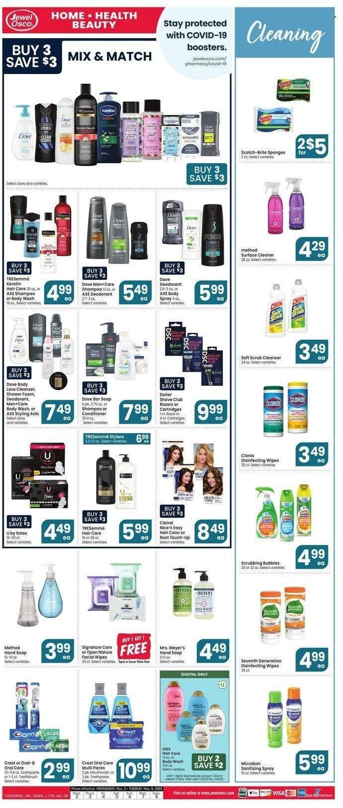 Jewel Osco (IL, IN) Weekly Ad Flyer Specials November 2 to November 8, 2022