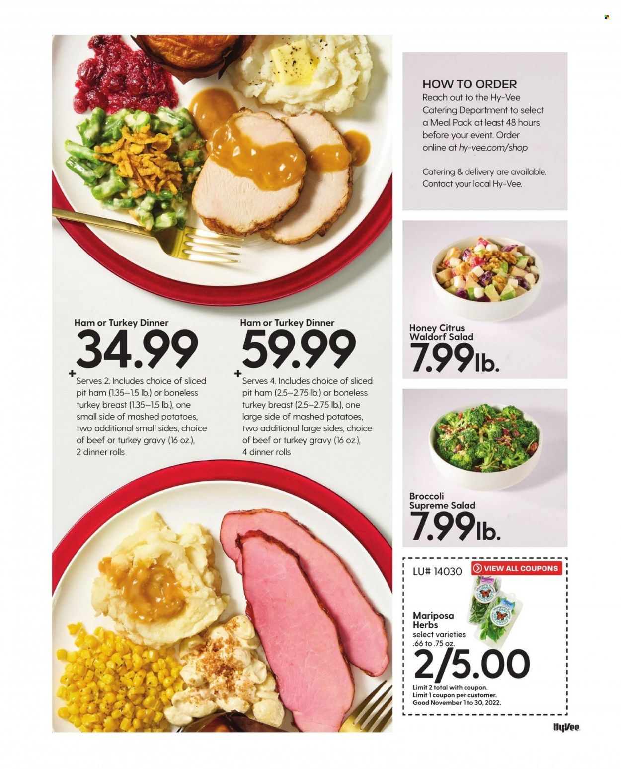 Hy-Vee (IA, IL, MN, MO, SD) Weekly Ad Flyer Specials November 1 to November 30, 2022