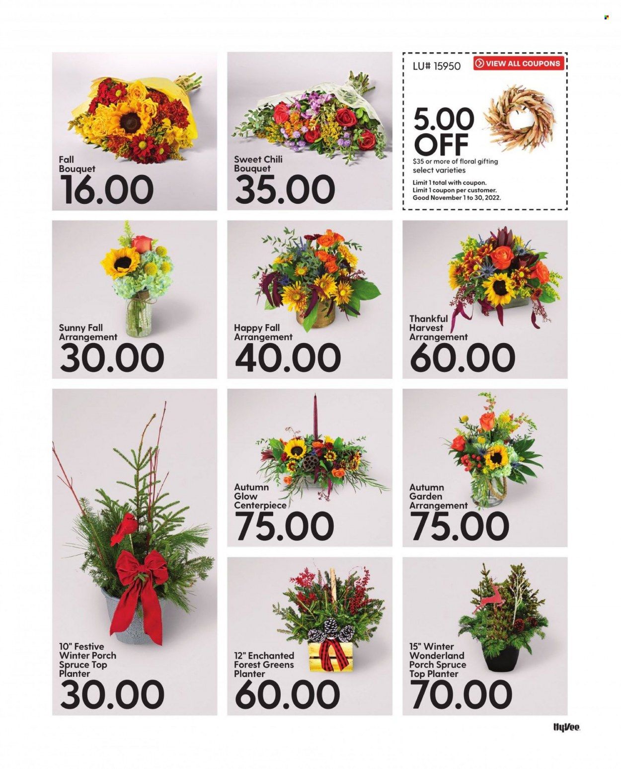 Hy-Vee (IA, IL, MN, MO, SD) Weekly Ad Flyer Specials November 1 to November 30, 2022