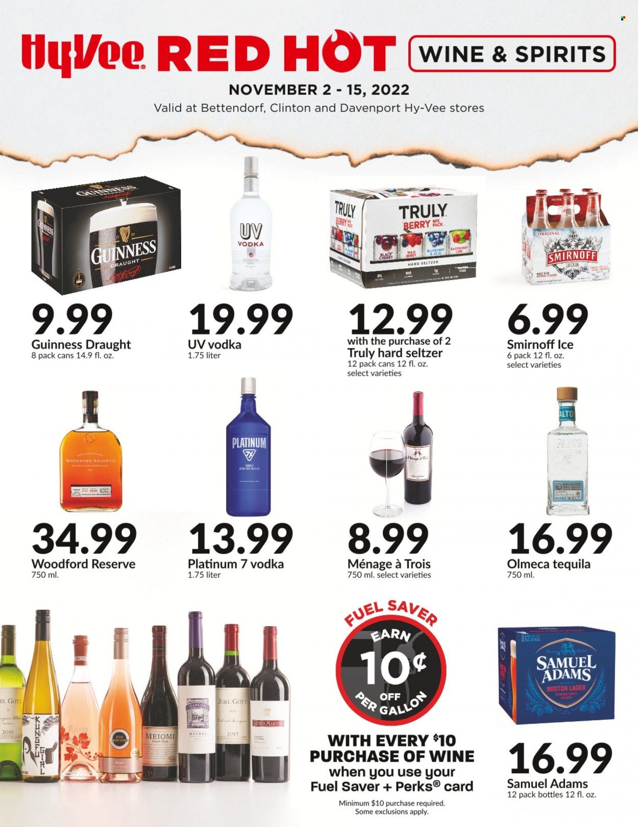 Hy-Vee (IA, IL, MN, MO, SD) Weekly Ad Flyer Specials November 2 to November 15, 2022