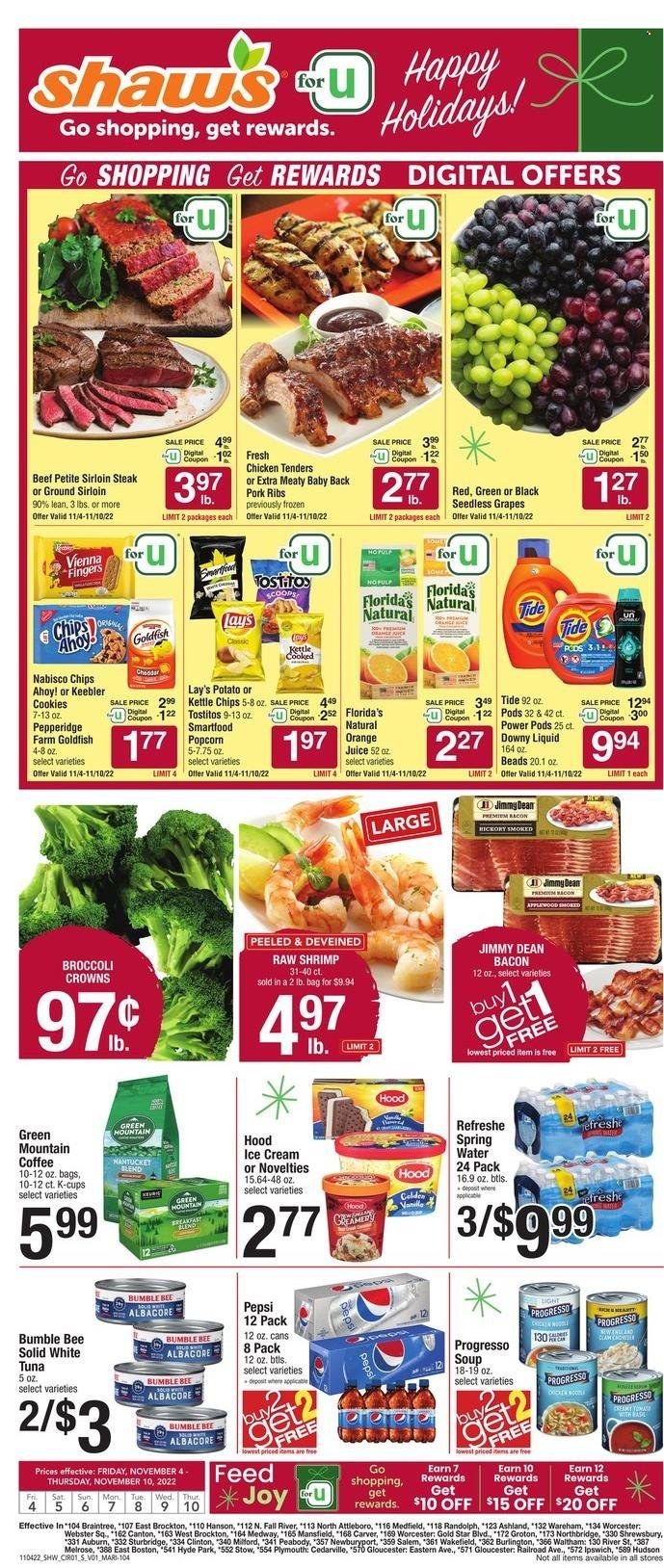 Shaw’s (MA, ME, NH, RI, VT) Weekly Ad Flyer Specials November 4 to November 10, 2022