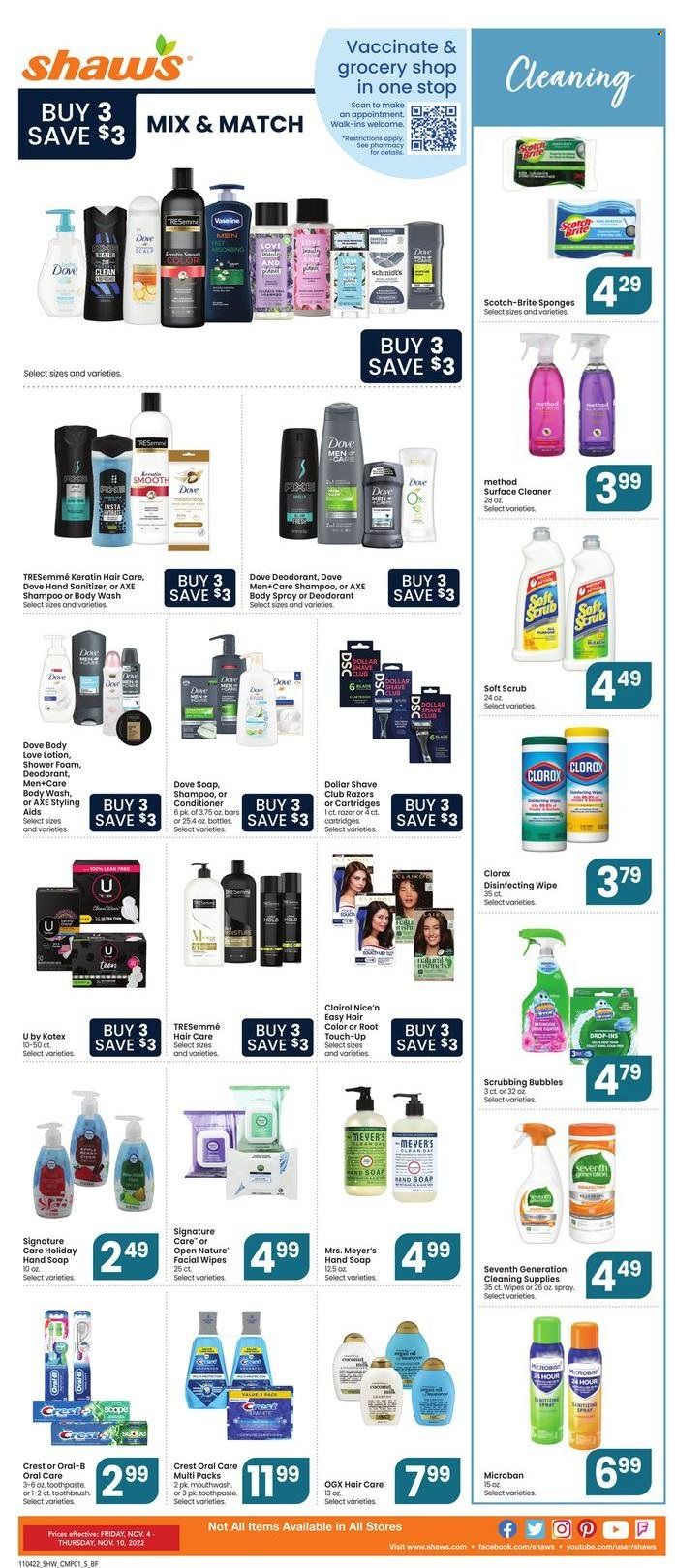 Shaw’s (MA, ME, NH, RI, VT) Weekly Ad Flyer Specials November 4 to November 10, 2022