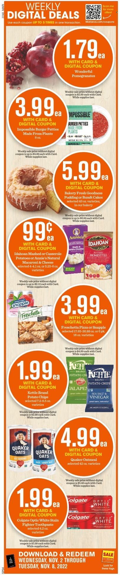 Mariano’s (IL) Weekly Ad Flyer Specials November 2 to November 8, 2022
