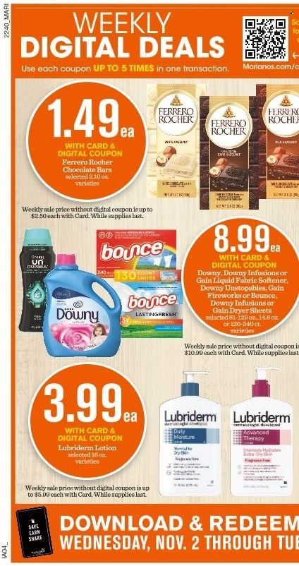 Mariano’s (IL) Weekly Ad Flyer Specials November 2 to November 8, 2022