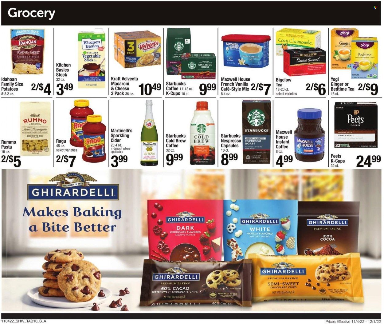 Shaw’s (MA, ME, NH, RI, VT) Weekly Ad Flyer Specials November 4 to December 1, 2022