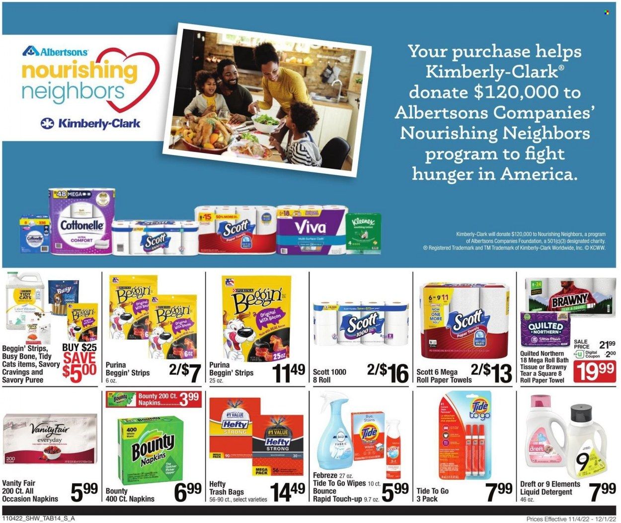 Shaw’s (MA, ME, NH, RI, VT) Weekly Ad Flyer Specials November 4 to December 1, 2022