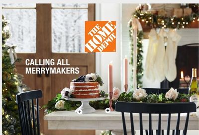 The Home Depot Weekly Ad Flyer Specials October 31 to December 25, 2022