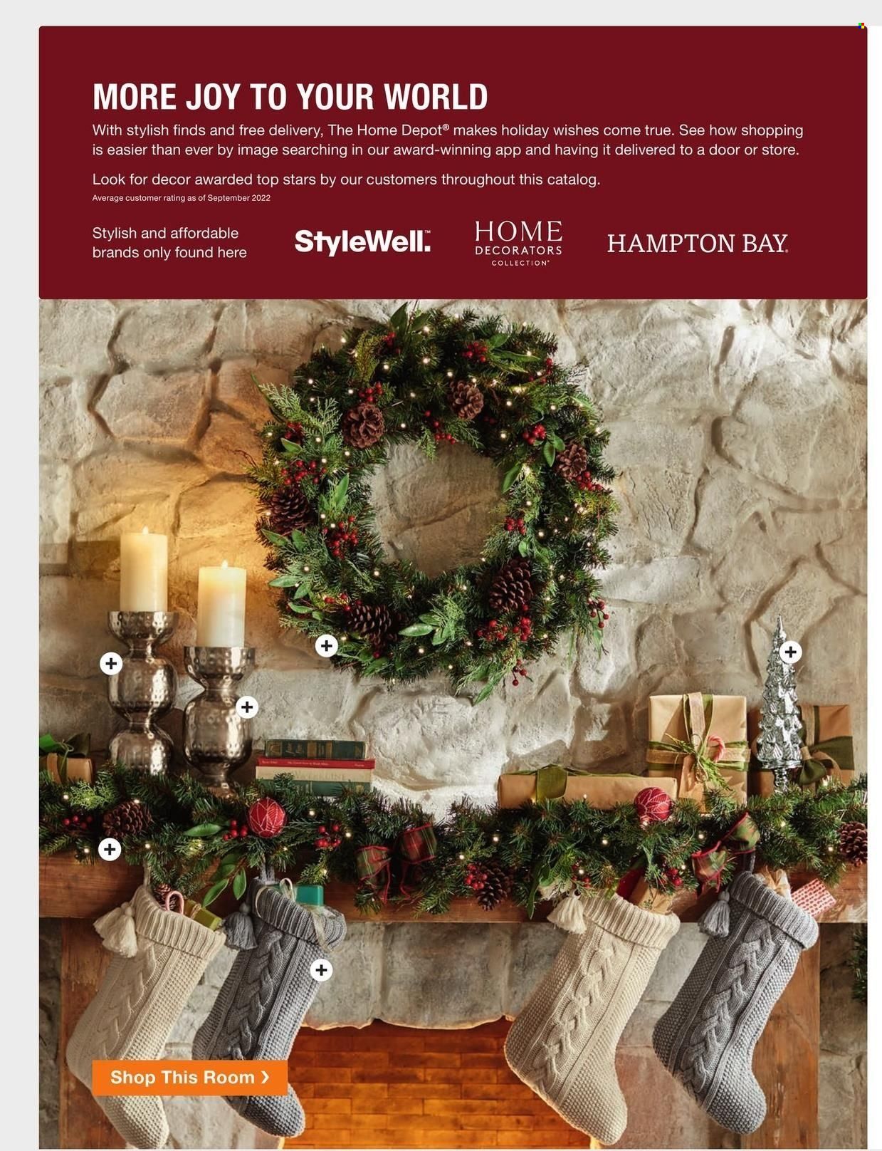 The Home Depot Weekly Ad Flyer Specials October 31 to December 25, 2022