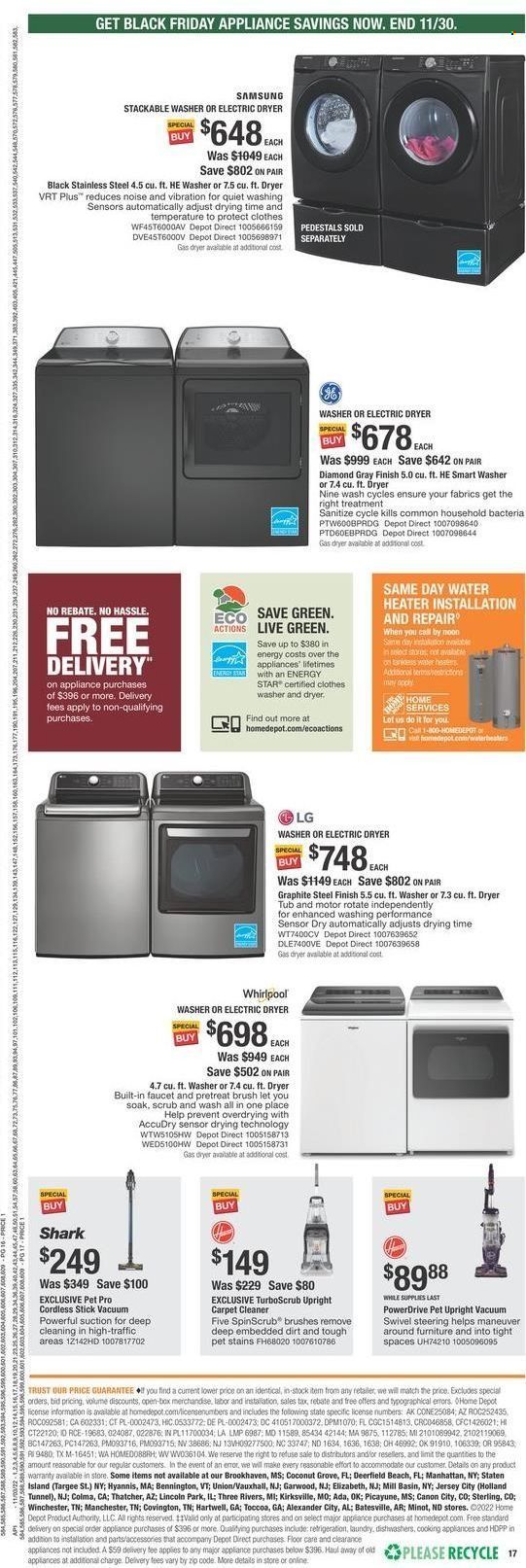 The Home Depot Weekly Ad Flyer Specials November 3 to November 23, 2022