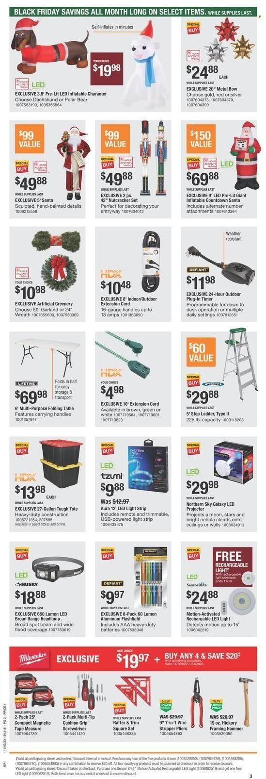 The Home Depot Weekly Ad Flyer Specials November 3 to November 23, 2022