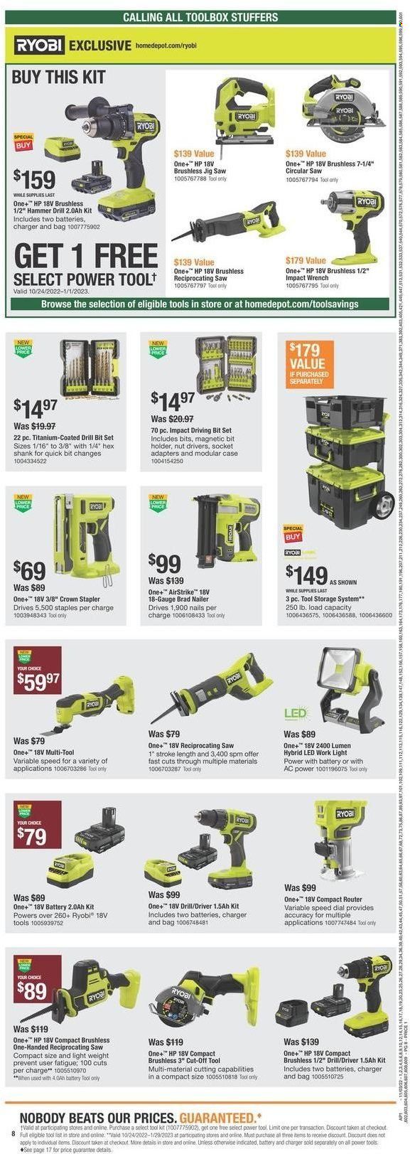 The Home Depot Weekly Ad Flyer Specials November 3 to November 23, 2022