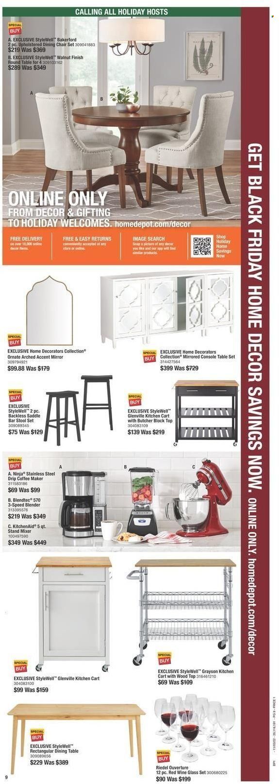 The Home Depot Weekly Ad Flyer Specials November 3 to November 23, 2022
