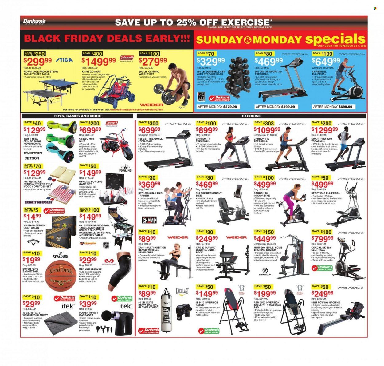 Dunham's Sports (WI) Weekly Ad Flyer Specials November 5 to November 10, 2022
