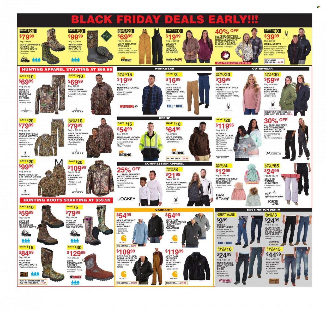 Dunham's Sports (IA, KS, OH, PA) Weekly Ad Flyer Specials November 5 to November 10, 2022