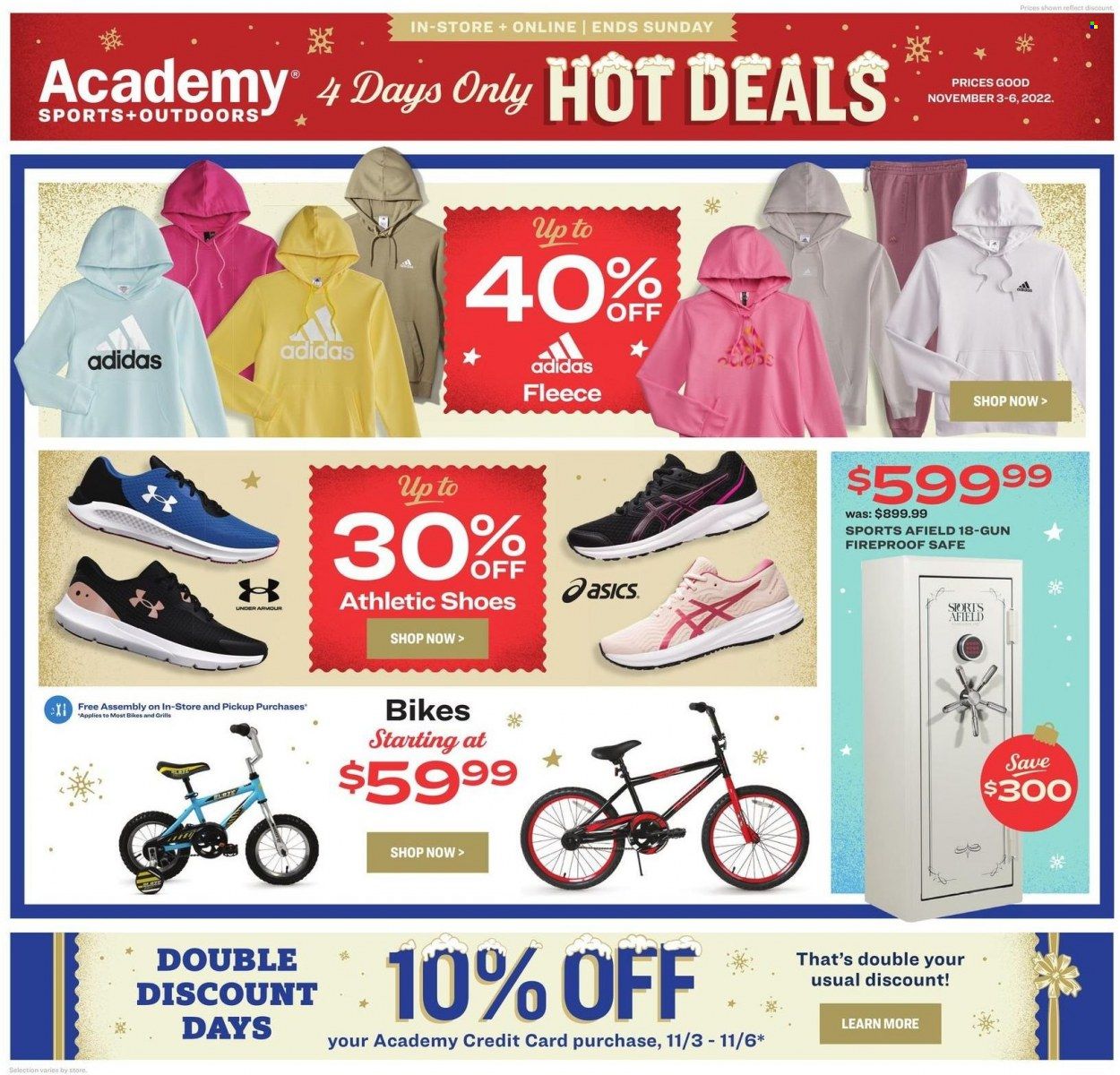 Academy Sports + Outdoors Weekly Ad Flyer Specials November 3 to November 6, 2022