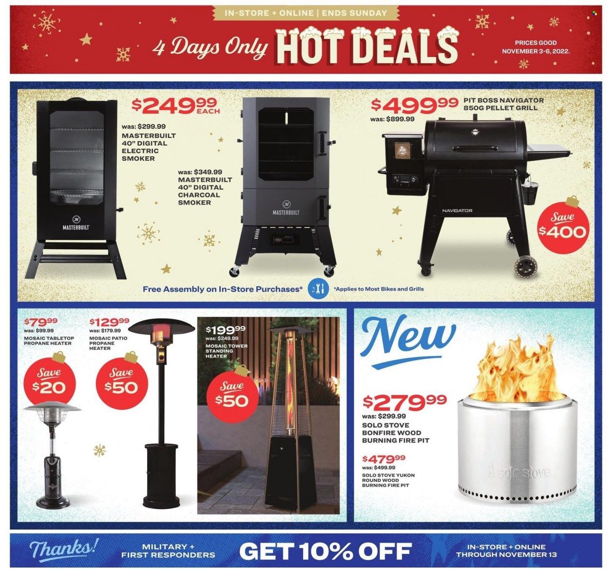 Academy Sports + Outdoors Weekly Ad Flyer Specials November 3 to November 6, 2022