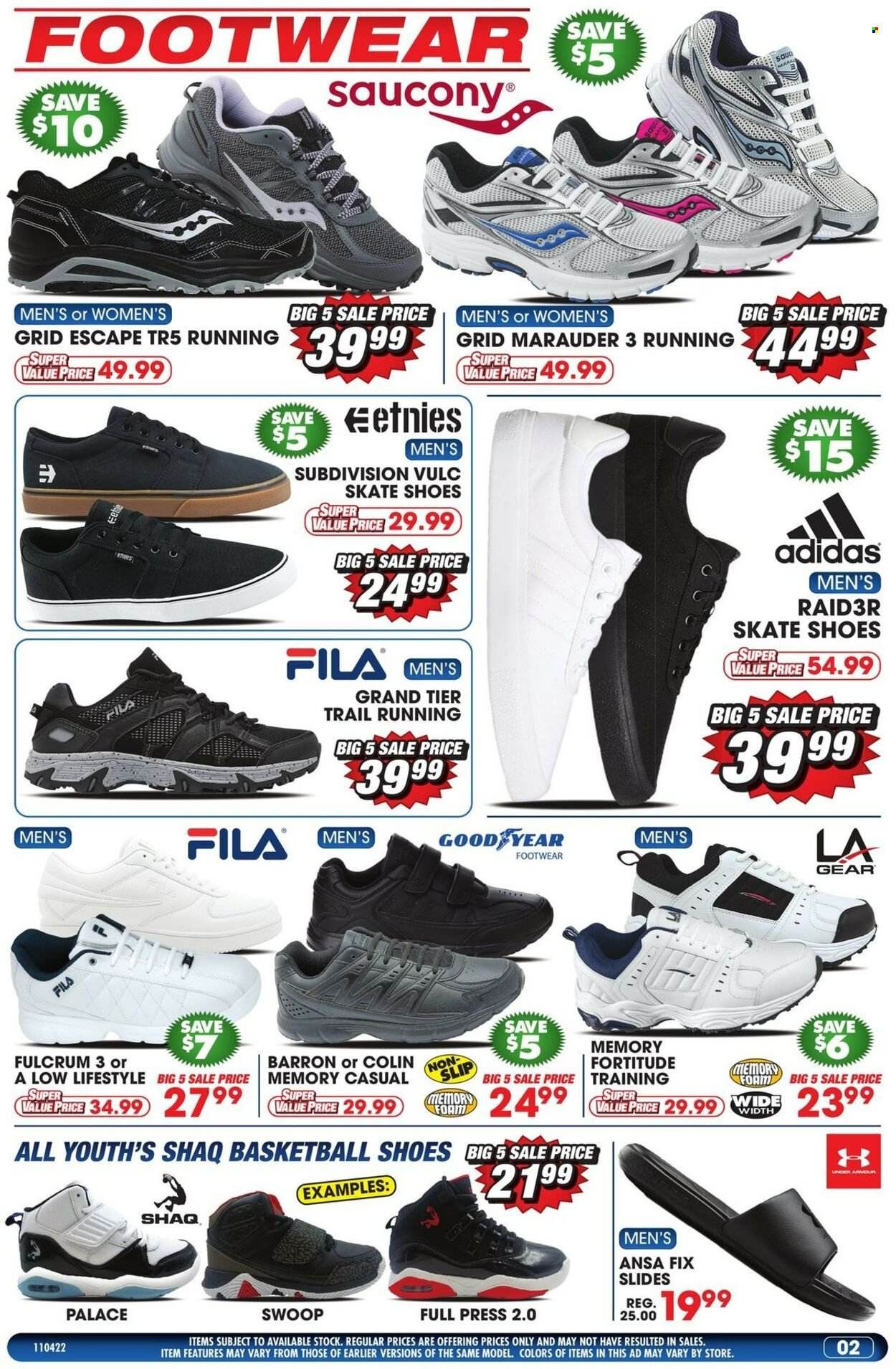 Big 5 (AZ, CA, CO, ID, NM, OR, UT, WA) Weekly Ad Flyer Specials November 4 to November 10, 2022
