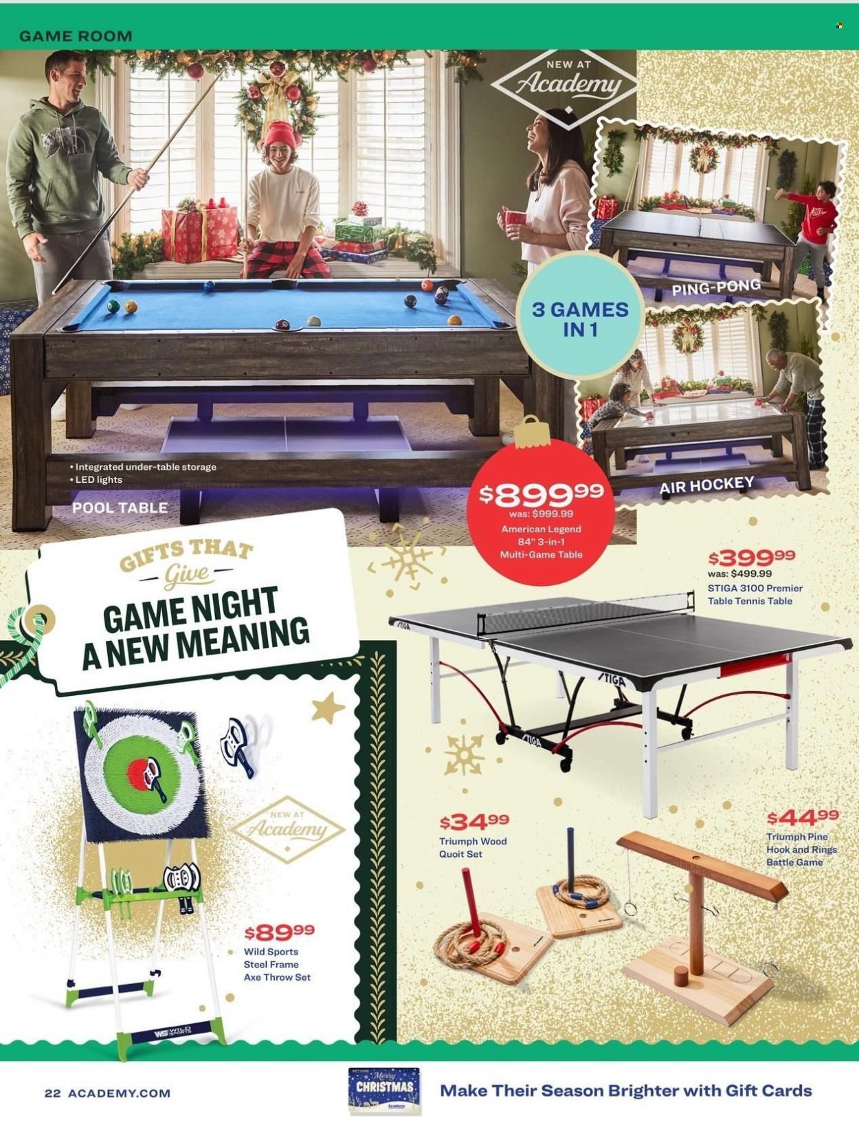 Academy Sports + Outdoors Weekly Ad Flyer Specials October 31 to December 24, 2022
