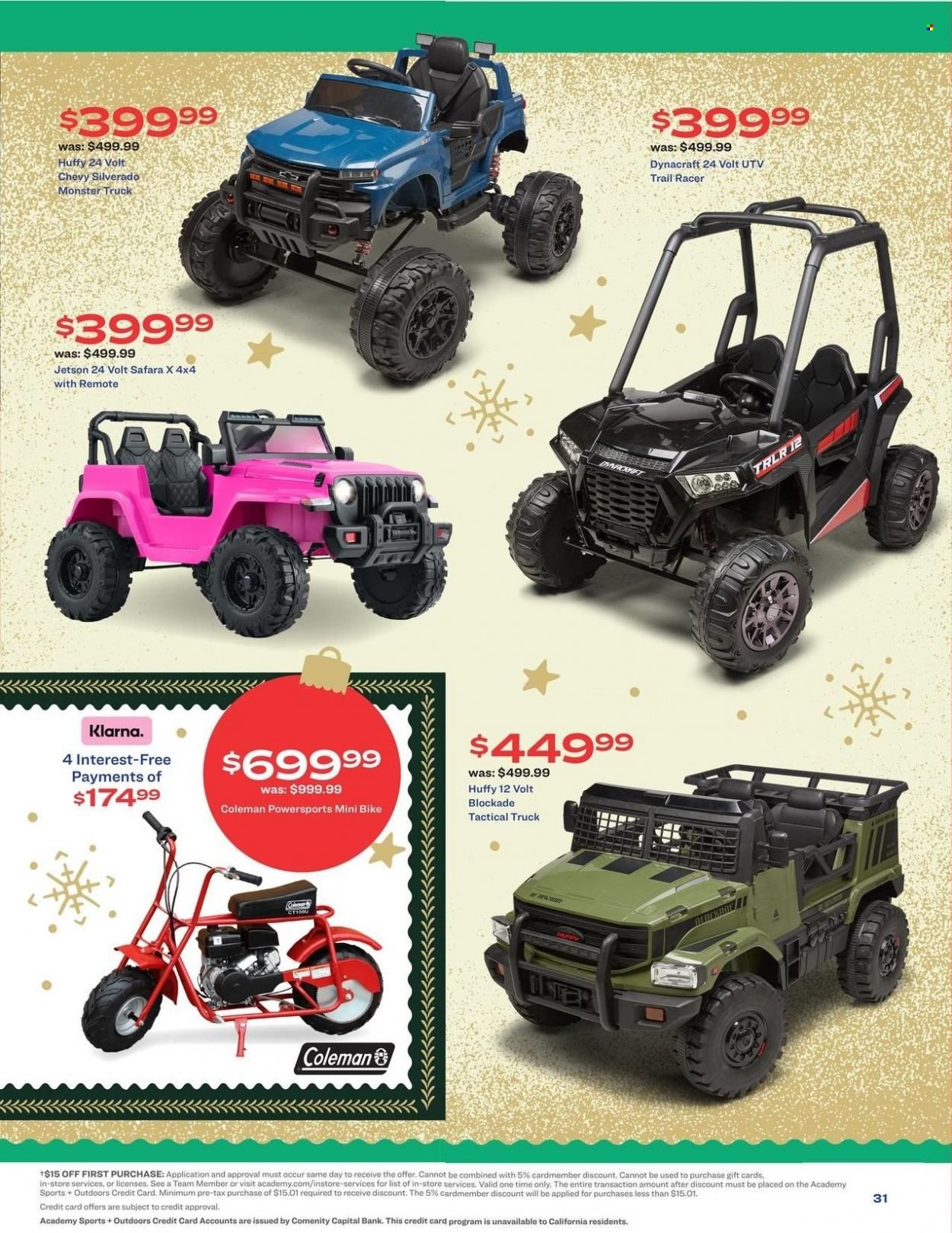Academy Sports + Outdoors Weekly Ad Flyer Specials October 31 to December 24, 2022
