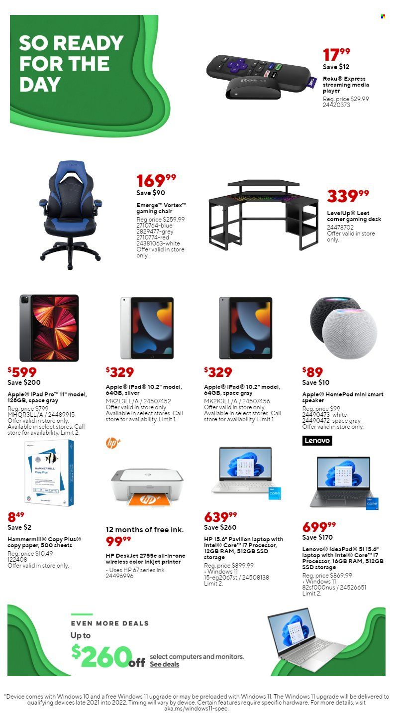 Staples Weekly Ad Flyer Specials November 6 to November 12, 2022