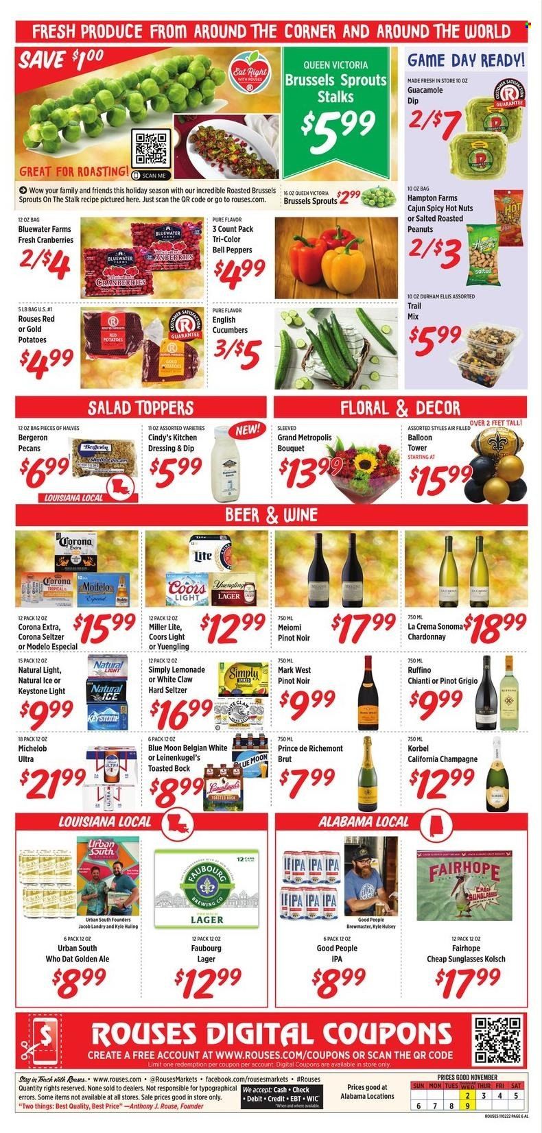 Rouses Markets (AL, LA, MS) Weekly Ad Flyer Specials November 2 to November 9, 2022