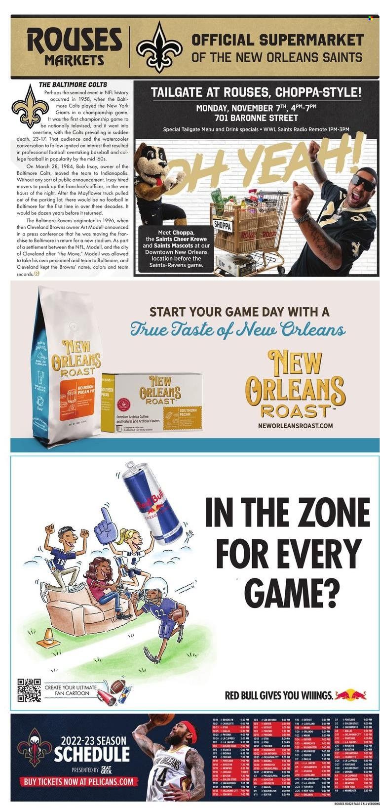 Rouses Markets (AL, LA, MS) Weekly Ad Flyer Specials November 2 to November 9, 2022
