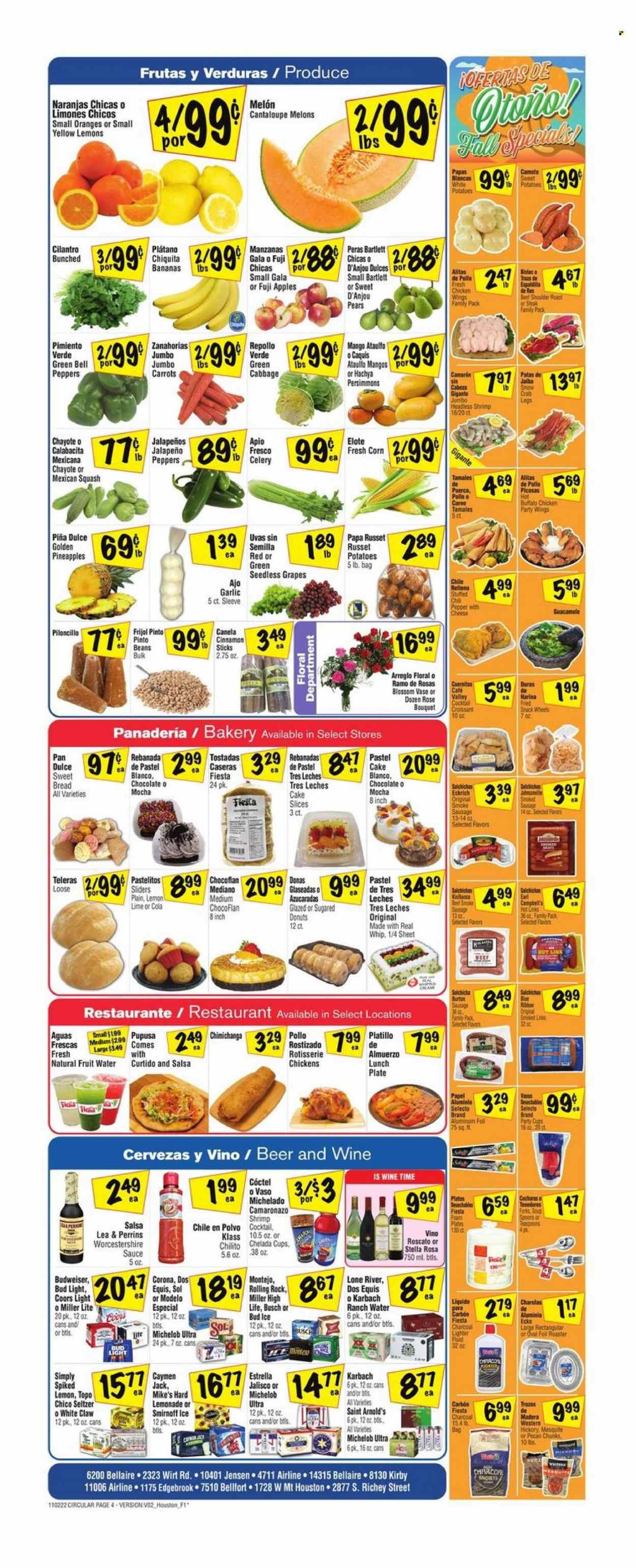 Fiesta Mart (TX) Weekly Ad Flyer Specials November 2 to November 8, 2022
