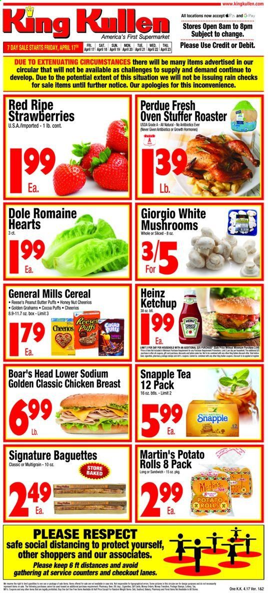King Kullen Weekly Ad & Flyer April 17 to 23