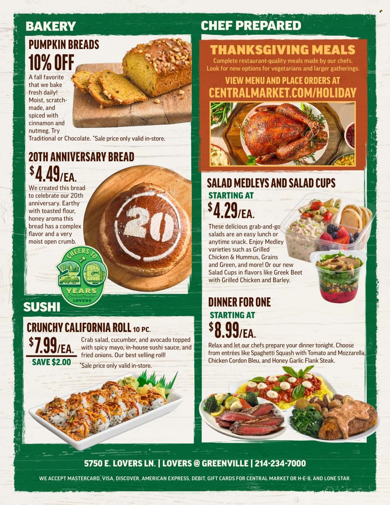 Central Market (TX) Weekly Ad Flyer Specials November 2 to November 8, 2022