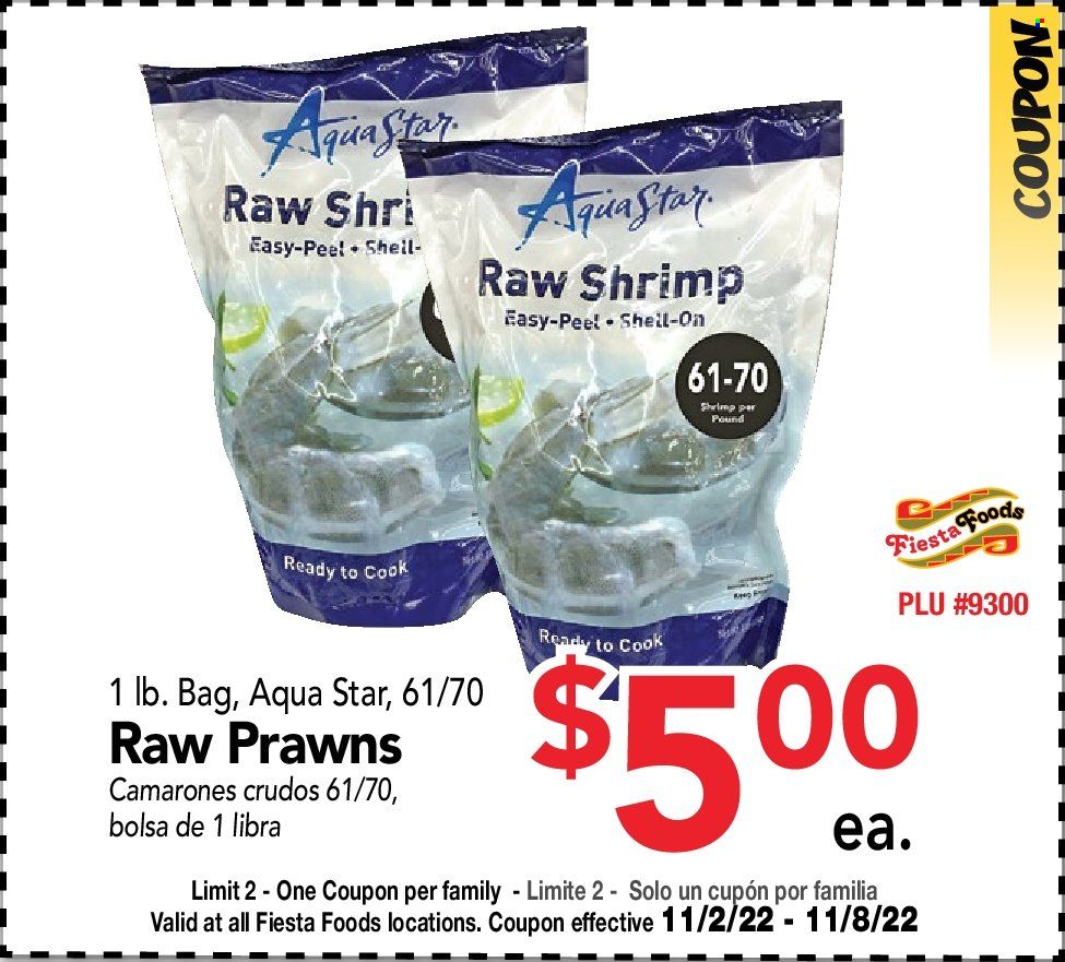 Fiesta Foods SuperMarkets (WA) Weekly Ad Flyer Specials November 2 to November 8, 2022