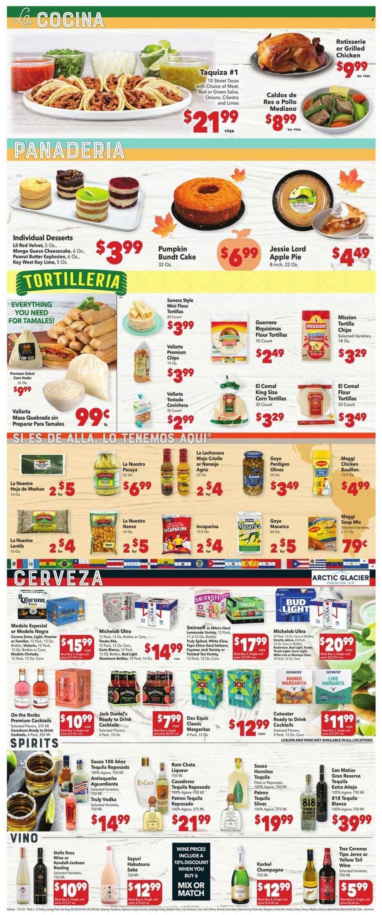 Vallarta (CA) Weekly Ad Flyer Specials November 2 to November 8, 2022