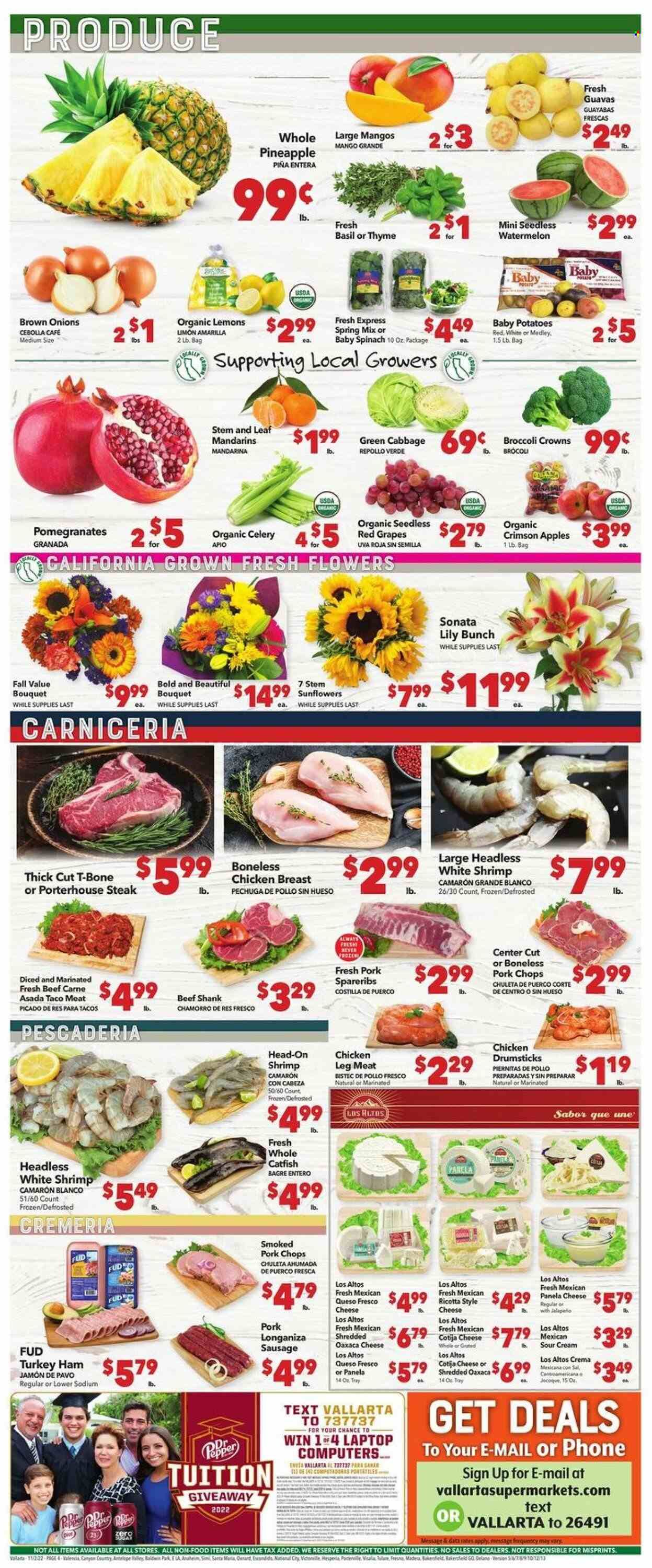 Vallarta (CA) Weekly Ad Flyer Specials November 2 to November 8, 2022