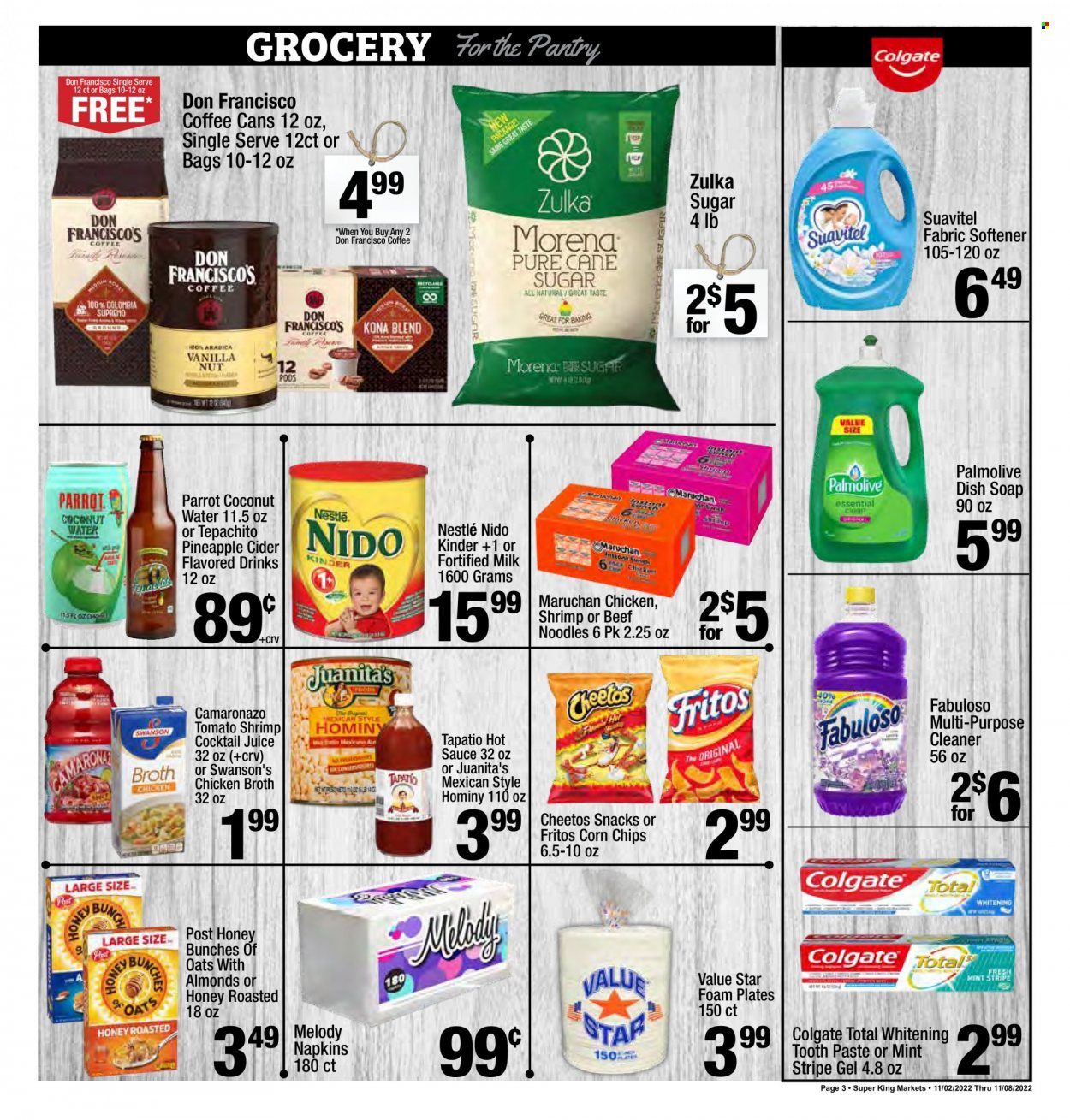 Super King Markets (CA) Weekly Ad Flyer Specials November 2 to November 8, 2022