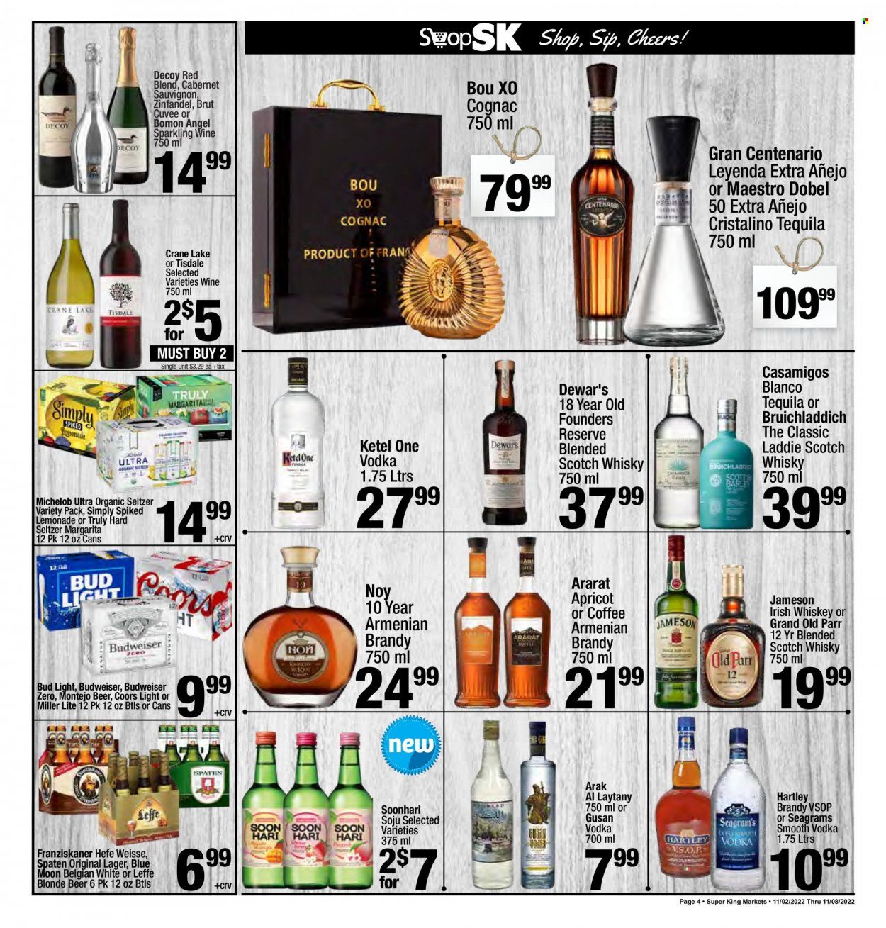 Super King Markets (CA) Weekly Ad Flyer Specials November 2 to November 8, 2022