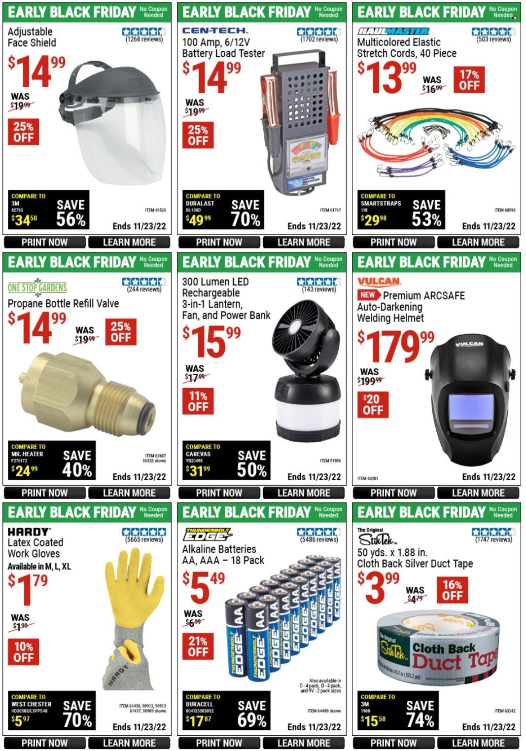 Harbor Freight Weekly Ad Flyer Specials November 7 to November 23, 2022