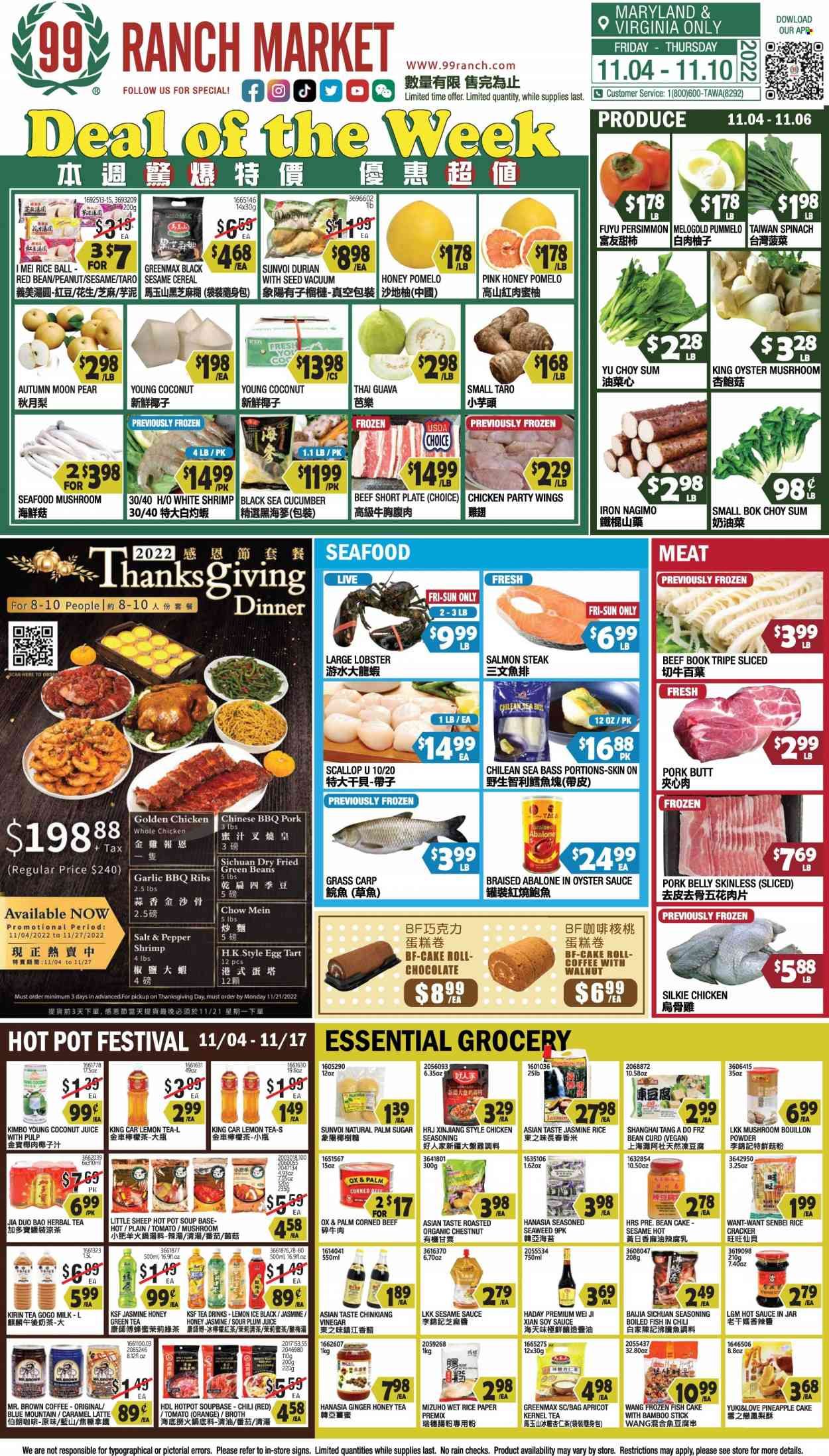 99 Ranch Market (10, MD) Weekly Ad Flyer Specials November 4 to November 10, 2022