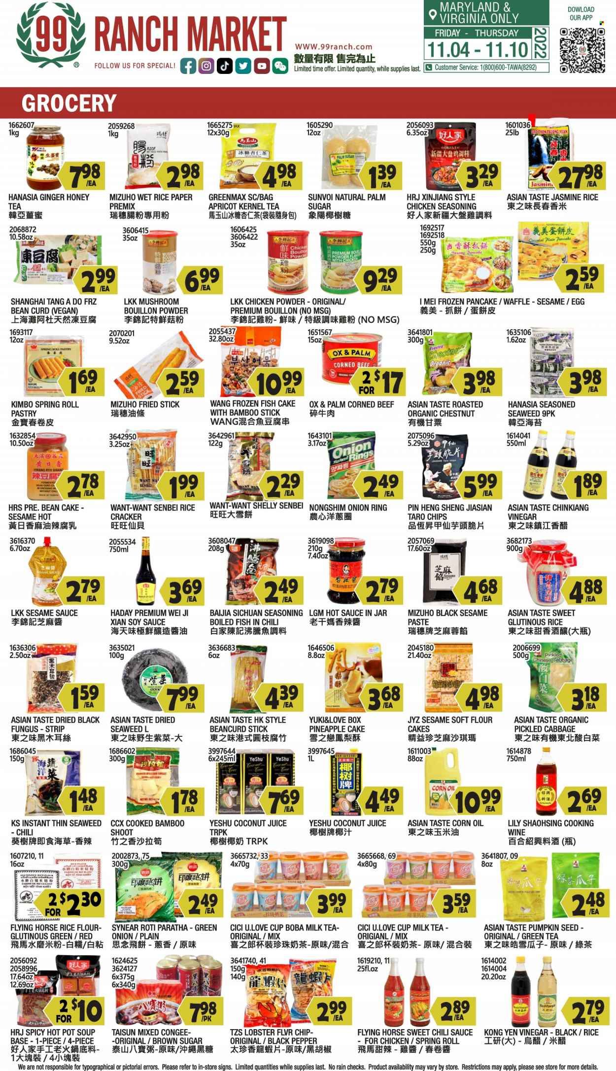 99 Ranch Market (10, MD) Weekly Ad Flyer Specials November 4 to November 10, 2022