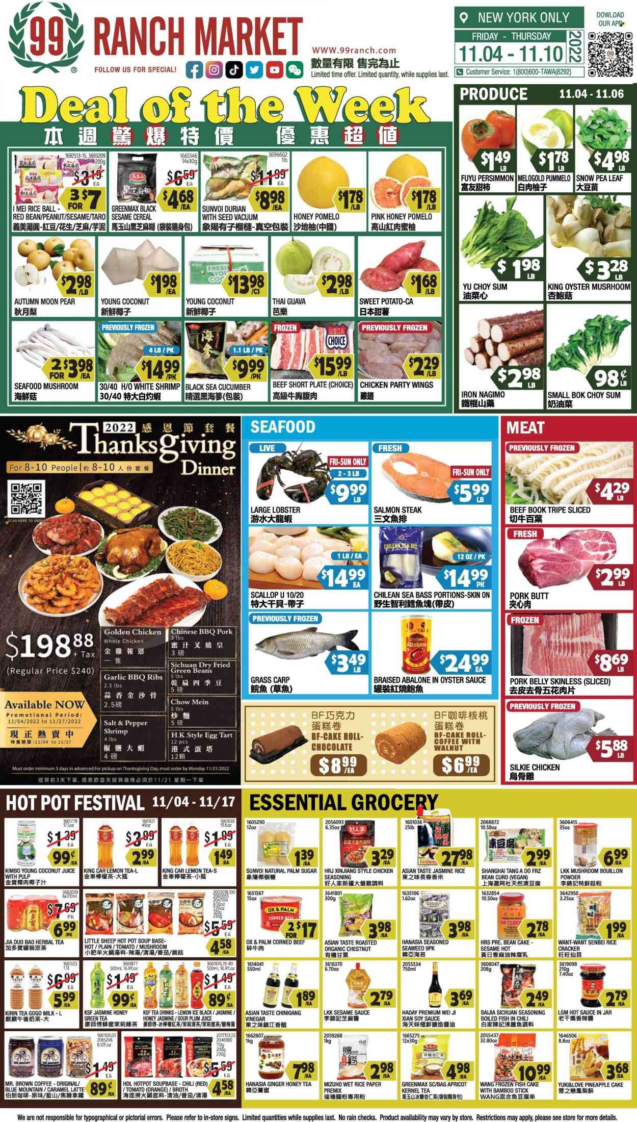 99 Ranch Market (15) Weekly Ad Flyer Specials November 4 to November 10, 2022