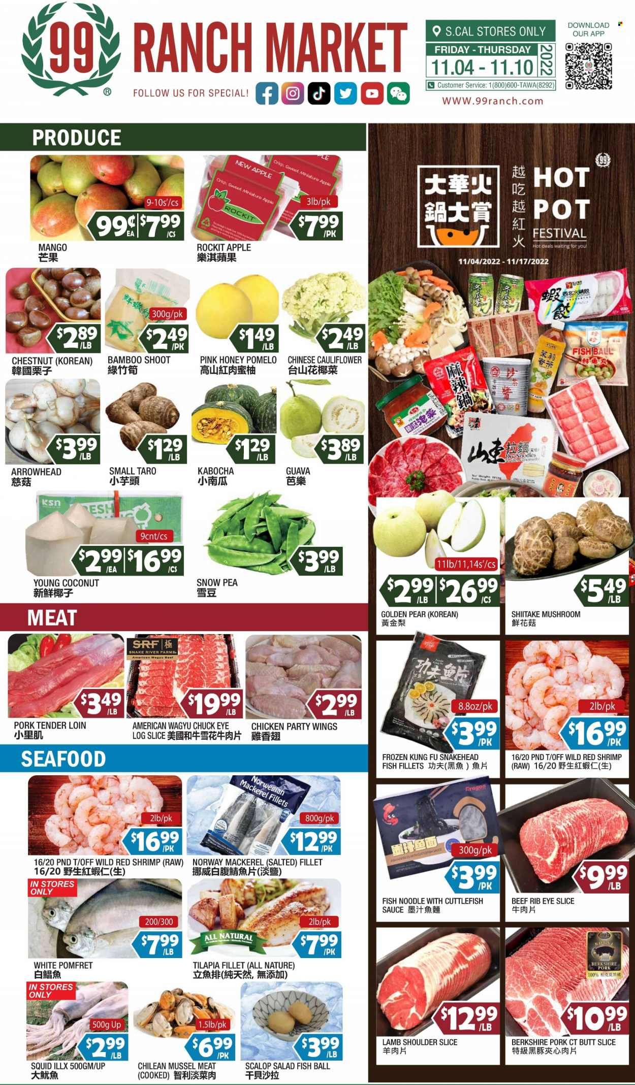 99 Ranch Market (40, CA) Weekly Ad Flyer Specials November 4 to November 10, 2022