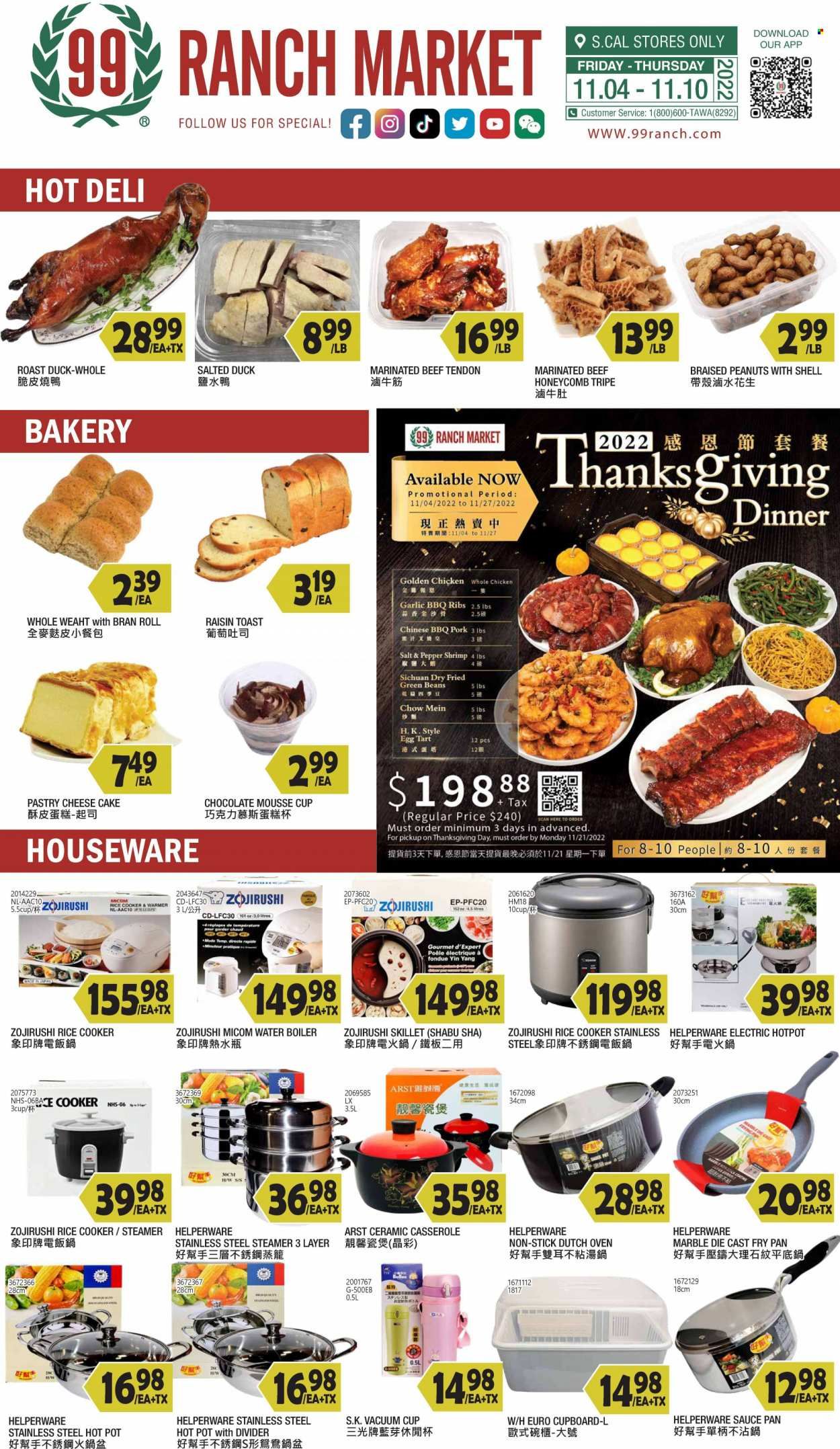 99 Ranch Market (40, CA) Weekly Ad Flyer Specials November 4 to November 10, 2022