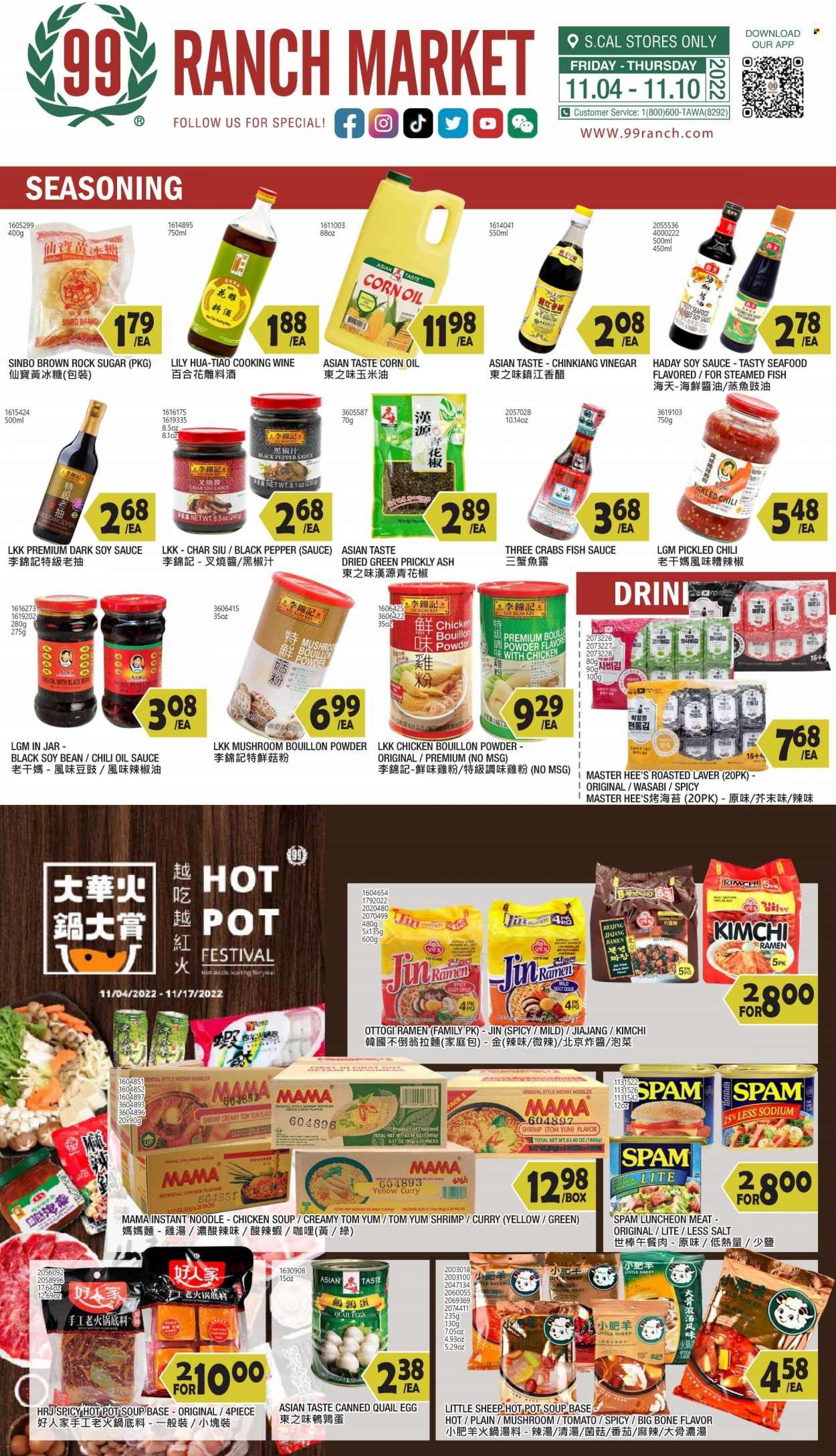 99 Ranch Market (40, CA) Weekly Ad Flyer Specials November 4 to November 10, 2022